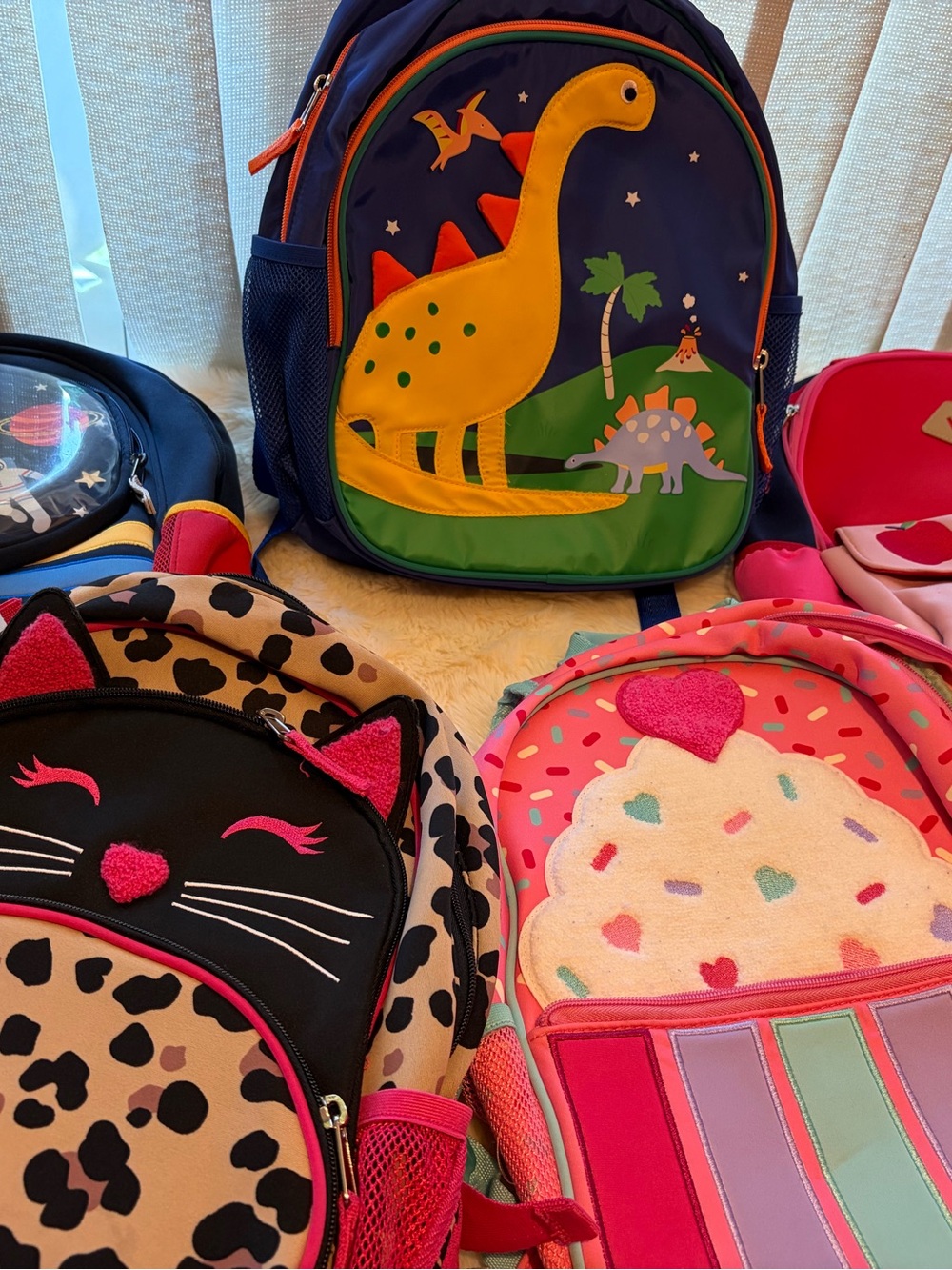 Lot of 5 backpacks Gymboree